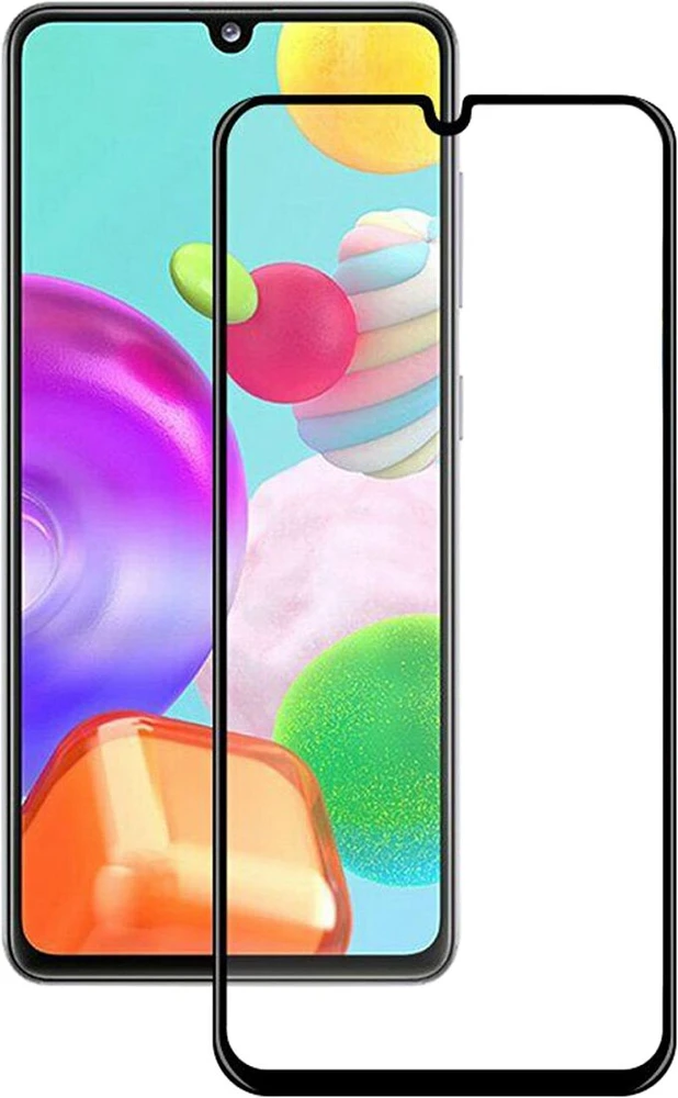 iLike Apsauginis stiklas Samsung A41 2.5D Juodas Frame Full Glue