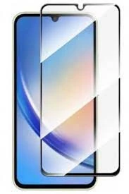 OBAL:ME 5D apsauginis stiklas telefonui Samsung Galaxy A34 5G Juodas