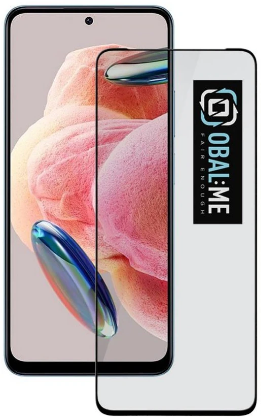 Samsung OBAL:ME 5D apsauginis stiklas telefonui Xiaomi Redmi 13 4G/5G Juodas