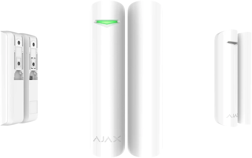 Ajax DoorProtect Plus baltas magnetinis kontaktas