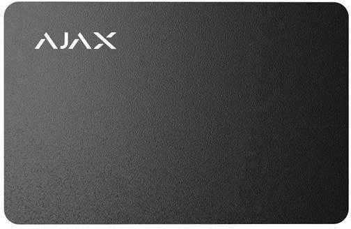 Ajax Pass RFID kortelė juoda