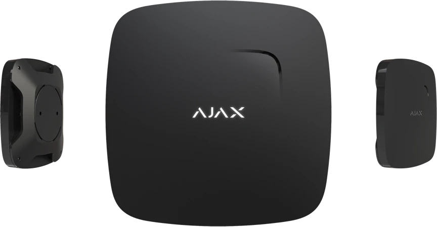 Ajax FireProtect Plus juodas (su CO) detektorius