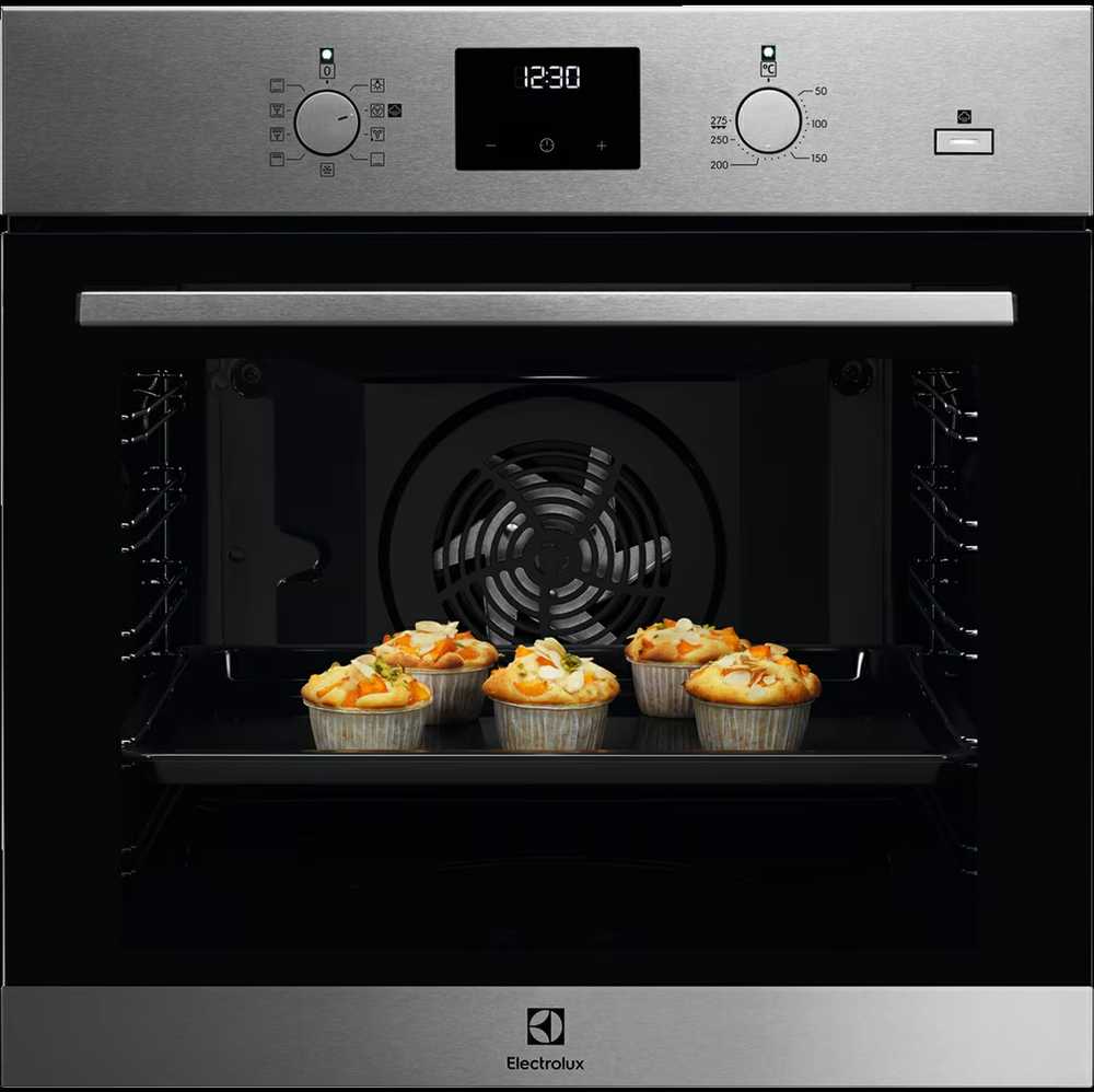 Ner plieno spalvos el.orkaitė Electrolux EOD3H50TX