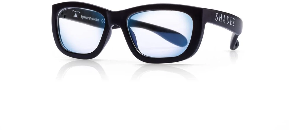 Akcija! SHADEZ Mėlyna Light Juodas Teeny bērnu brilles digitālajām ierīcēm 7-16 gadi