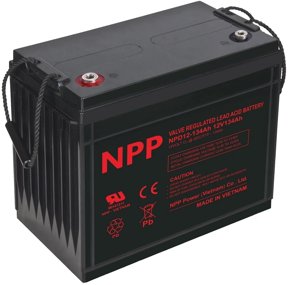 brightsign Baterija 12V 134Ah T16(M8) Pb deep discharge AGM NPP