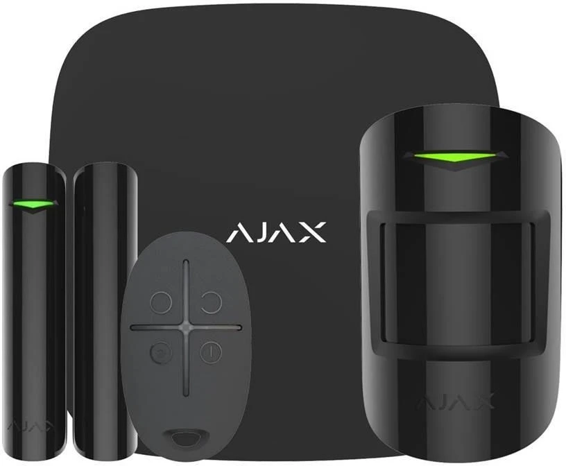 Ajax ALARM SECURITY STARTERKIT/Juodas 38169 AJAX