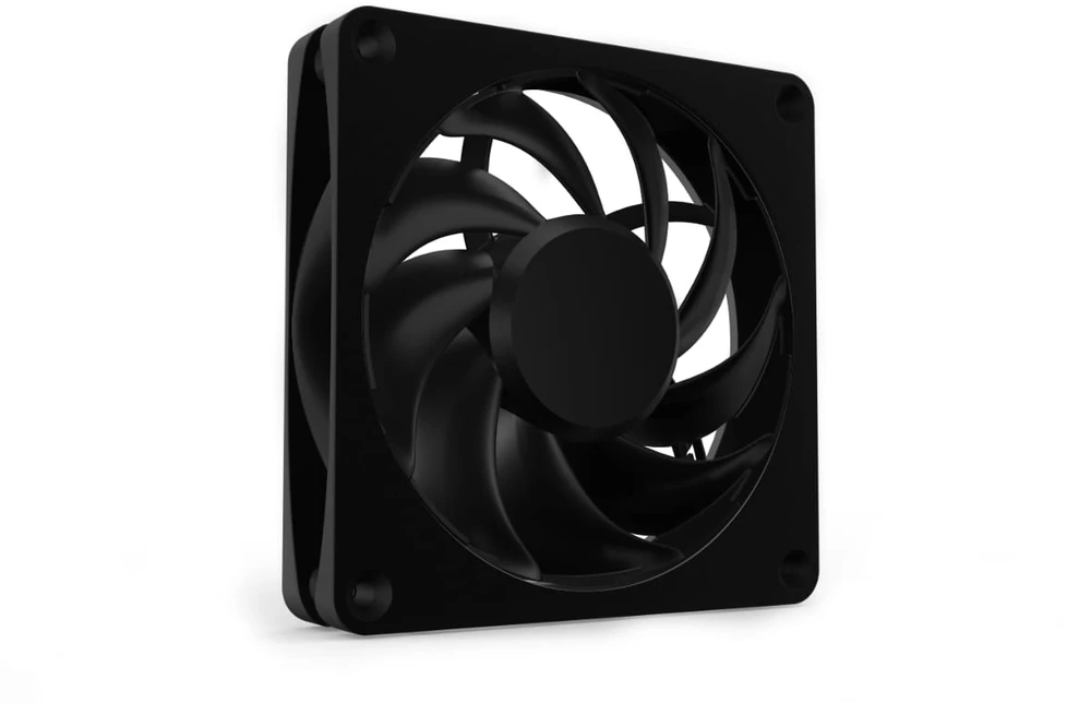 „Alphacool Apex Stealth“ metalinis galios ventiliatorius, 120 mm, 3000 aps./min., juodas