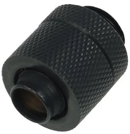 „Alphacool HF“ tiesus jungtis G1/4 colio AG į 13/10 mm - juodas