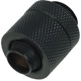 „Alphacool HF“ tiesus jungtis G1/4 colio AG į 13/10 mm - juodas