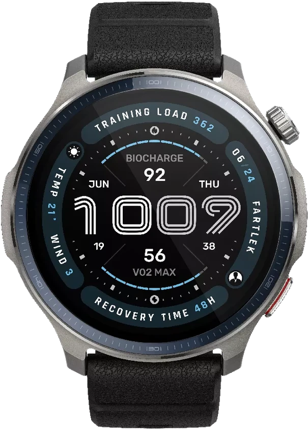 Išmanusis laikrodis Amazfit Balance 2 Juodas