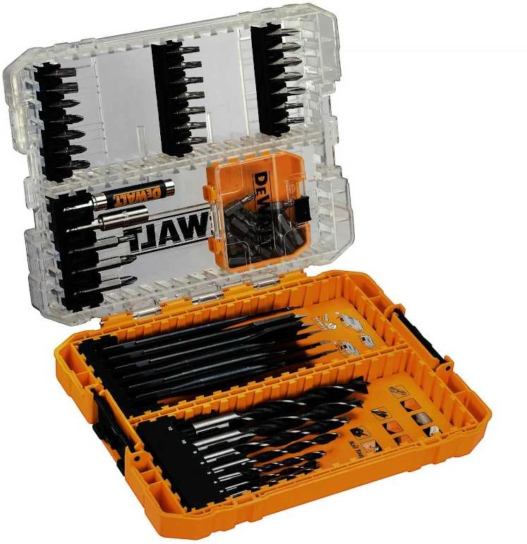 Dewalt grąžtų ir sukimo antgalių rinkinys 57 vnt. DT70758