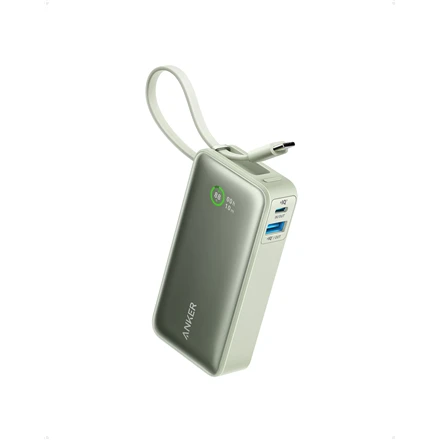 Anker 545 Nano Power Bank | A1259G61 | 10000 mAh | Žalias
