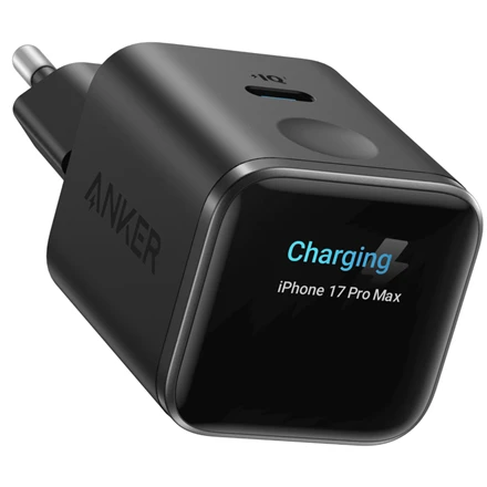Anker Nano Charger 45W, Smart Ekranas