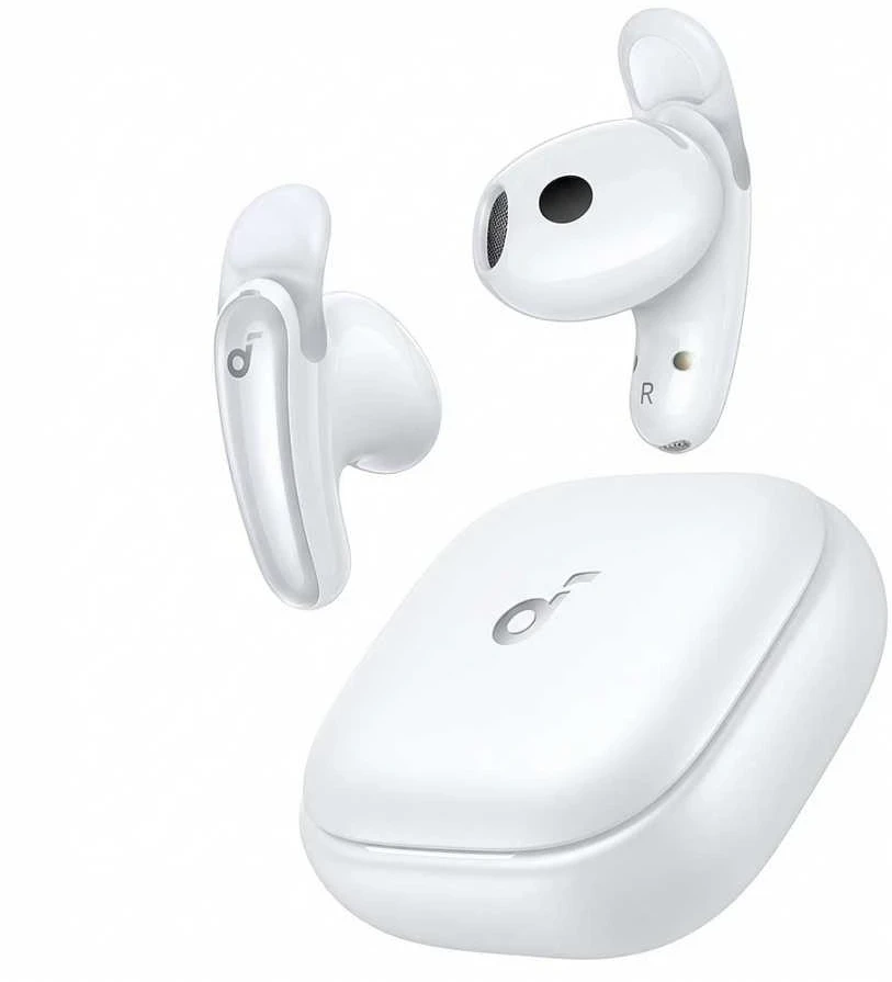 Ausinės Anker Soundcore Earbuds | Liberty | Bluetooth | Semi-į ausis įkišamos | Mikrofonas | Baltas | Noise canceling