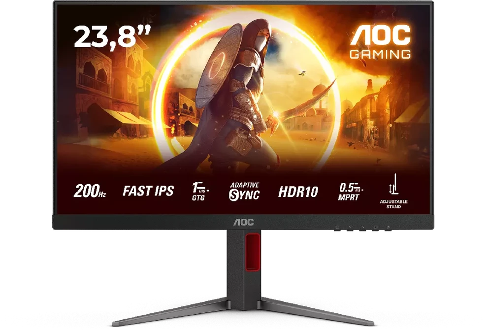 Žaidimų monitorius AOC 24G4HA | 23,8 col. | HDR 10 | Fast IPS | 1920x1080 | 200 Hz