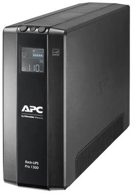 APC BACK UPS PRO BR 1300VA, 8 OUTLETS, AVR, LCD SĄSAJA