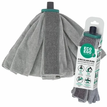 Keičiama mikropluošto galvutė CIRCULAR RUBI Eco Ego