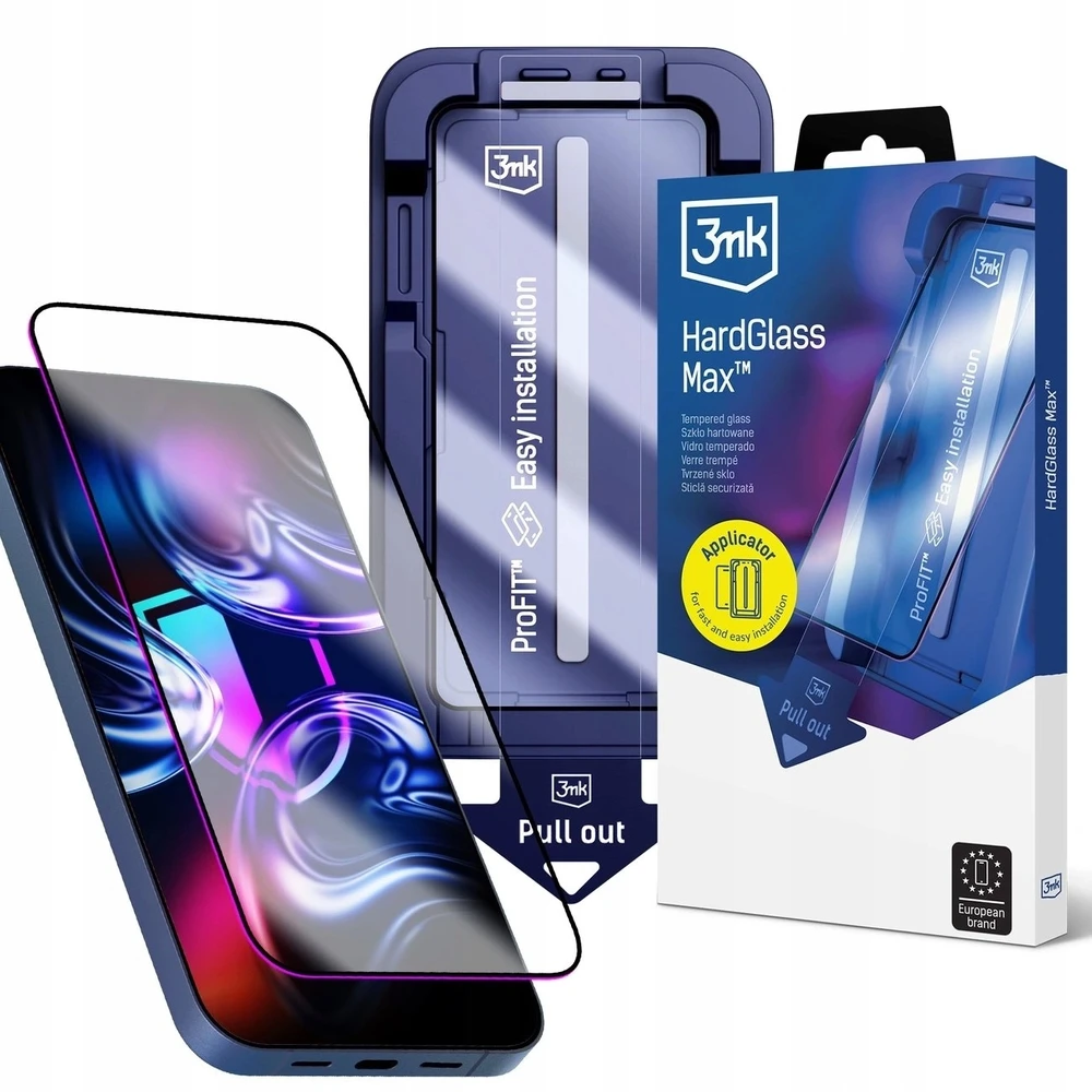 3Mk apsauga 3mk HardGlass Max grūdintas stiklas iPhone 13 / 13 Pro / 14 / 16e / 17e