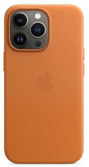 Apple iPhone 13 Pro Odinis dėklas su MagSafe, Rudas (Golden Brown)