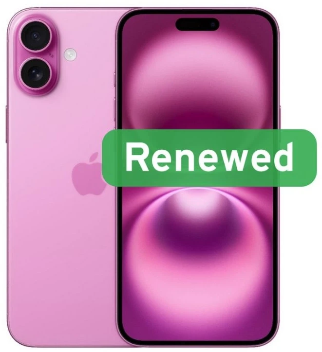 Apple Renewed Grade A | Apple iPhone 16 Plus | Rožinė | 6.7 " | Super Retina XDR | 128 GB | 5G | iOS