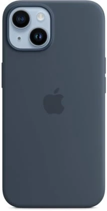 Apple iPhone 14 Silicone Case with MagSafe - Storm Blue