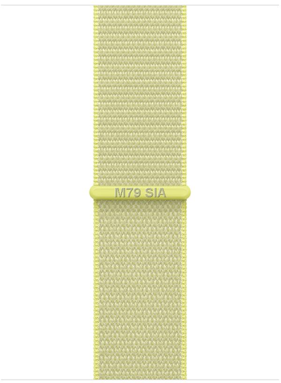 Apple 42mm Neon Geltona Sport Loop