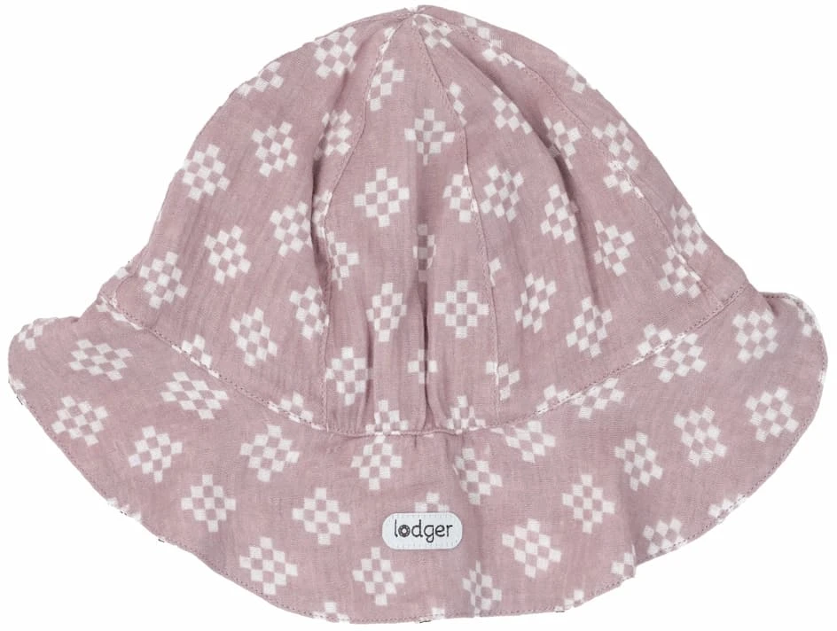Aptel (V)Action! Lodger Hatter Tribe Muslin cotton child cap Rose 3 - 6 months HT 107 3-6