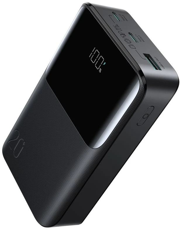 Ārējais akumulators Joyroom Joyroom JR-QP192 Star Series Mini 20000mAh 22.5W Powerbank with Digital Ekranas - Juodas 6956116781675 JR-QP192 Mini (6956116781675)
