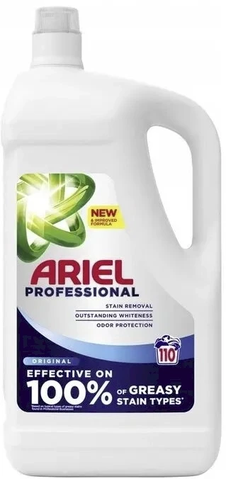 Ariel Profesionalus baltųjų skalbinių skystis 4,95 l