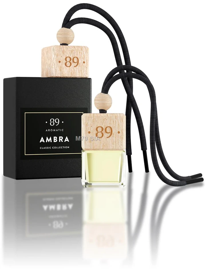 Aromatic89 Kabinamas stiklinis oro gaiviklis Ambra