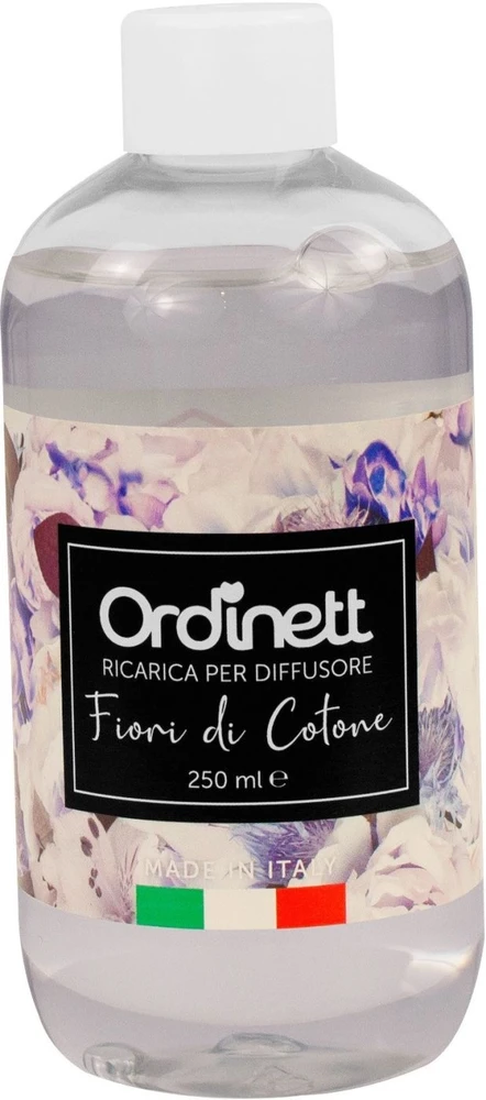 Drėkintuvas ORDINETT Aromatinio difuzoriaus 250 ml medvilninių gėlių užpildas