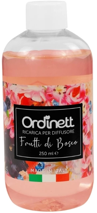 Drėkintuvas ORDINETT Aromatinio medžio difuzoriaus užpildas 250 ml uogų