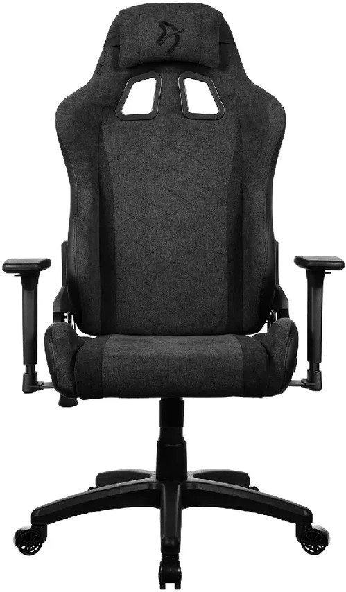 Žaidimų kėdė Arozzi Avanti SoftFabric, Tamsiai pilkos spalvos