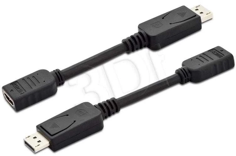Assmann Electronic „Assmann“ elektroninio DIGITUS adapterio kabelio ekranasPrievadas HDMI M/F 0,15 m AW28