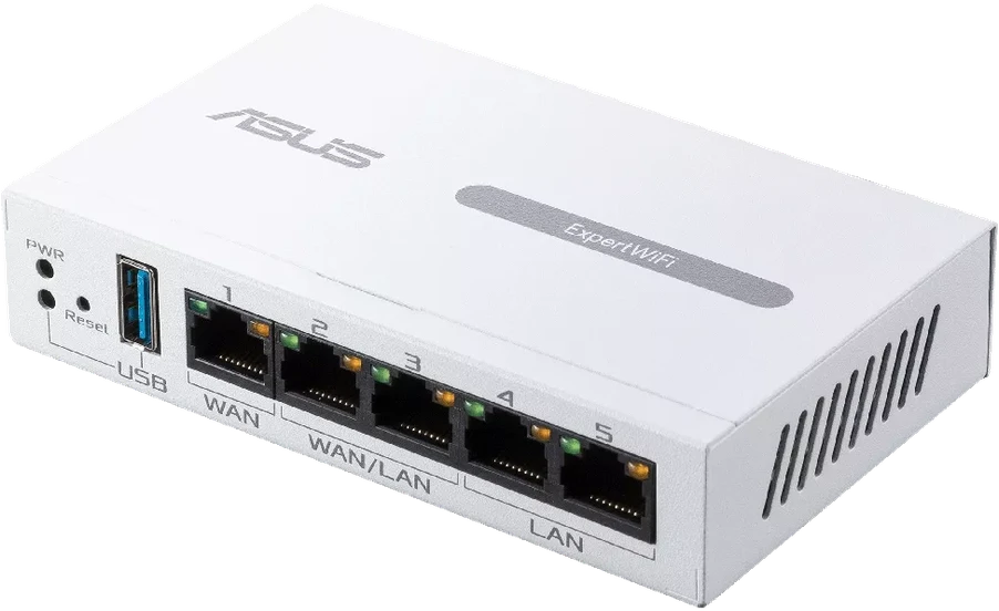Modemas Asus | Gigabit VPN wired router | ExpertWiFi EBG15 | 10/100/1000 Mbit/s | Mesh Support Yes | MU-MiMO Yes | Antenna type Internal | 1