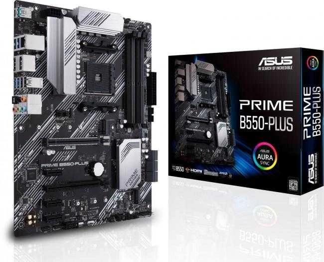 Pagrindinė plokštė ASUS PRIME B550-PLUS