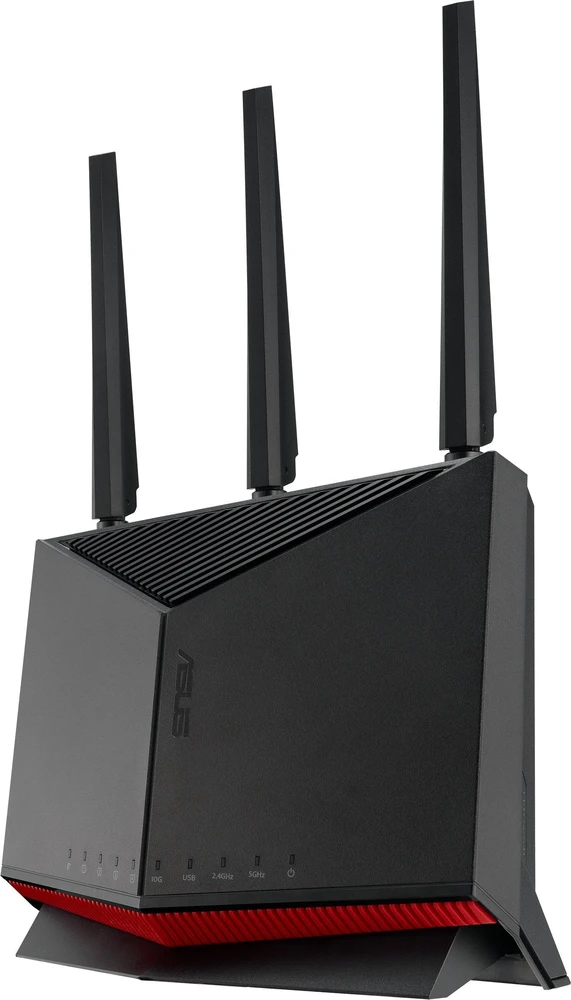 Asus | Wireless Wifi 7 Dual Band Gigabit Maršrutizatorius | RT-BE86U | 802.11be | 6800 Mbit/s | Mesh Support Yes | MU-MiMO No | 4G/5G | Antenna type External/Internal | 2