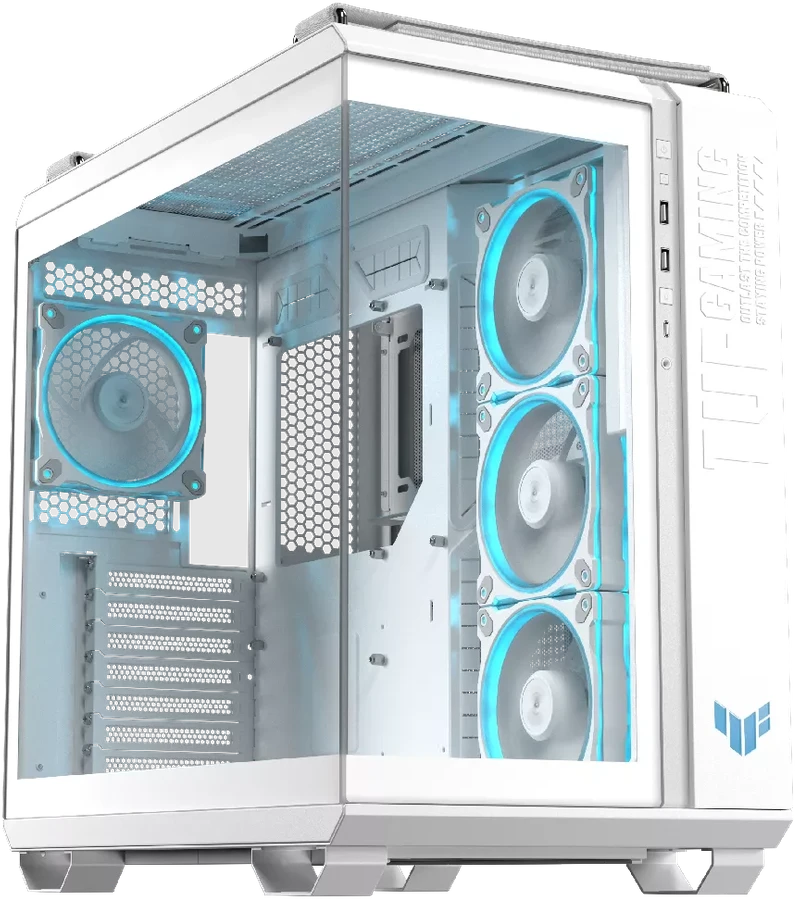 ASUS TUF GAMING GT502 Horizon TG ARGB Baltas Midi Tower