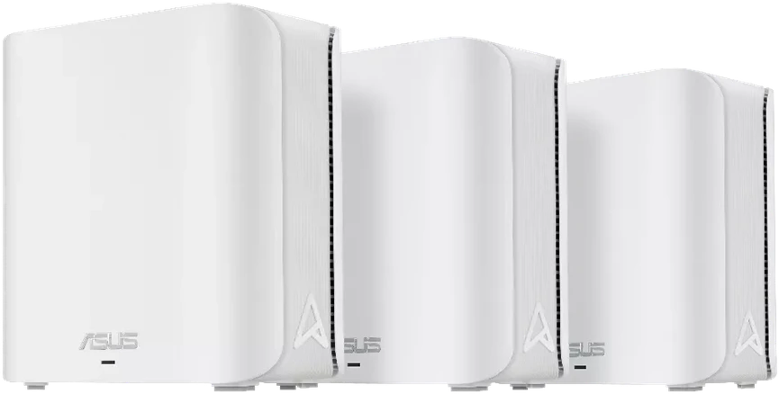 Belaidė Mesh sistema Asus ZenWiFi BD4 (3 vnt.), Wi-Fi 7 (802.11be), BE3600 (dvijuostė), AiMesh, 2x 2.5G, iki 400 m²