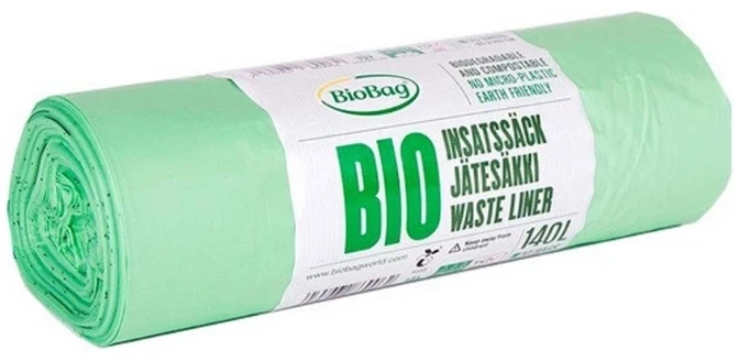 140 l BioBag kompostuojami šiukšlių maišai