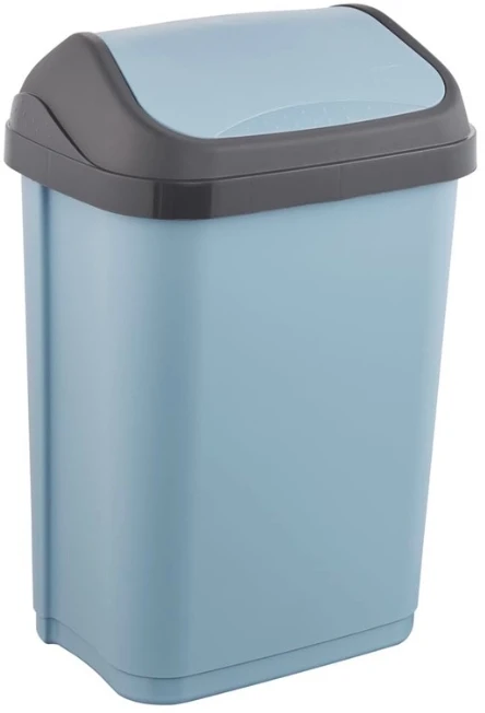 Aptel Keeeper šiukšliadėžė su besisukančiu dangčiu 10 l Swantje 25.5x19x38cm mėlynas