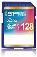 Silicon Power atminties kortelė SDXC 128GB Elite