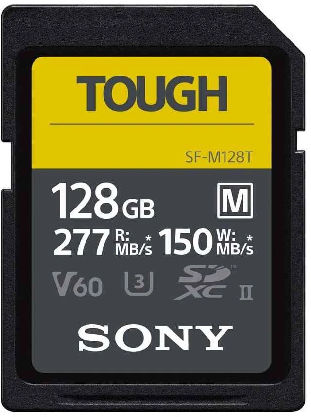 Sony atminties kortelė SDXC 128GB M Tough UHS-II 10 klasės U3 V60