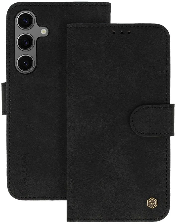 iLike Wonder Fancy Dėklas skirtas Samsung Galaxy A17 5G juodos spalvos