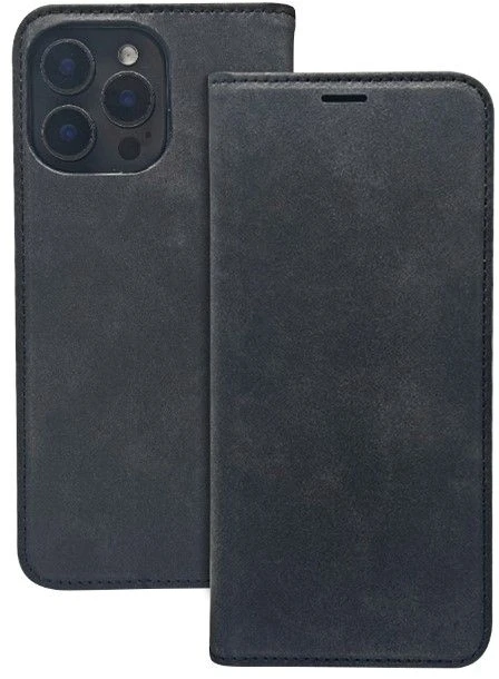 Dėklas iLike Telforceone Smart Suede case for Xiaomi Redmi A3 4G (Global) juodas