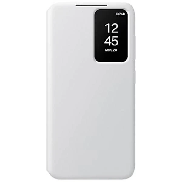 Telefono dėklas Samsung Galaxy S24 Smart View, baltas