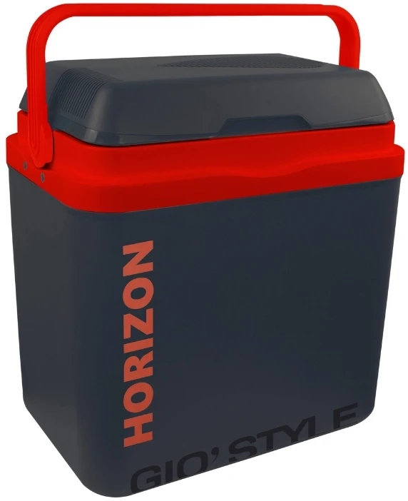 Dometic Stilius Elektrinė šaldytuvo dėžė „Horizon L“ 12/230V, karšto ir šalto vandens talpa, 26 l, tamsiai pilka/raudona