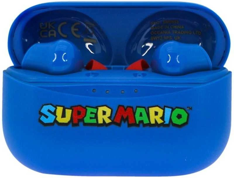 OTL Super Mario TWS belaidės ausinės, Mėlynos spalvos