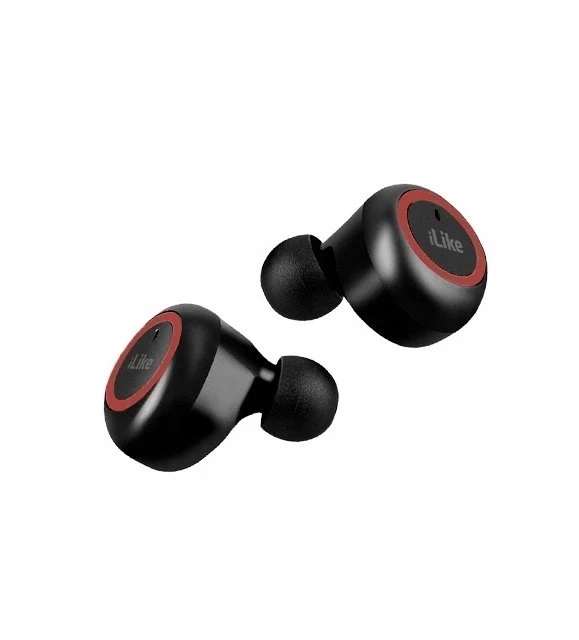 Ausinės iLike belaidės Bluetooth ausinės IBE01 juodos (IBE01BK)