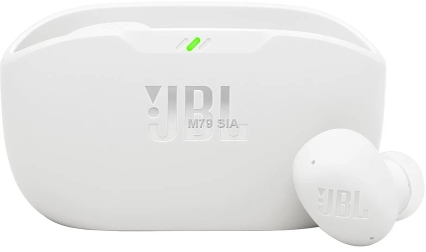 JBL Wave Buds 2 TWS belaidės ausinės, Baltos